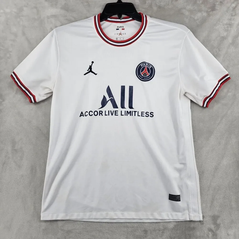 Paris Saint Germain Jordan Nike 4th‎ UCL On-Field Large Jersey